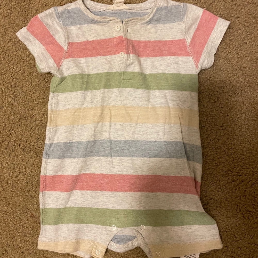 Baby Gap Organic Romper 6-9 Mo